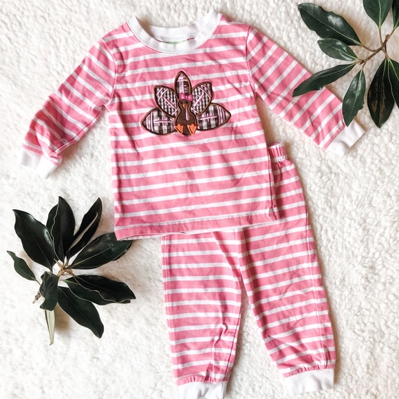 girls thanksgiving pajamas